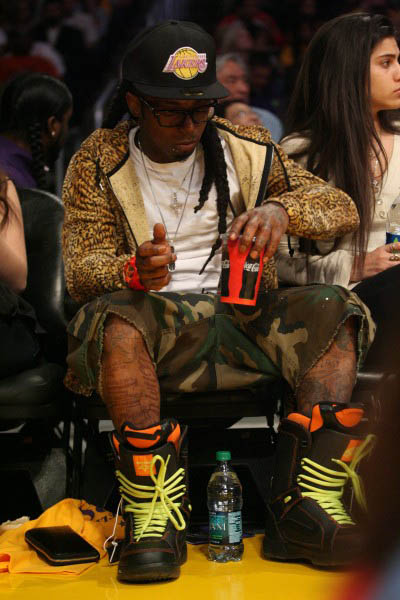 lil wayne in ugg boots